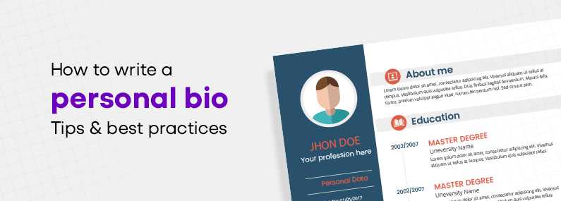 How to Write a Personal Bio