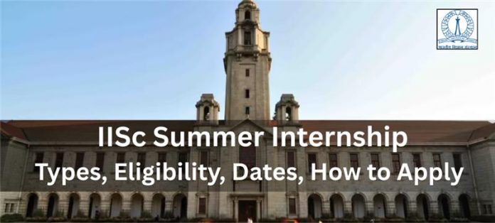 IISc Summer Internship 2026 (CNI, IAS SRFP, QUEST, Physics)