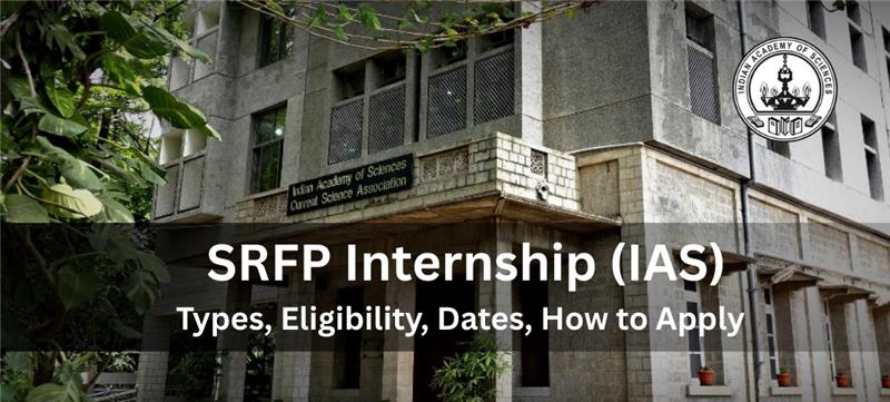 SRFP (IAS) summer internship