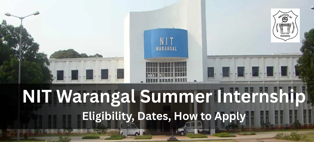 NIT Warangal Summer Internship