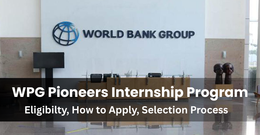 WBG Pioneers Internship