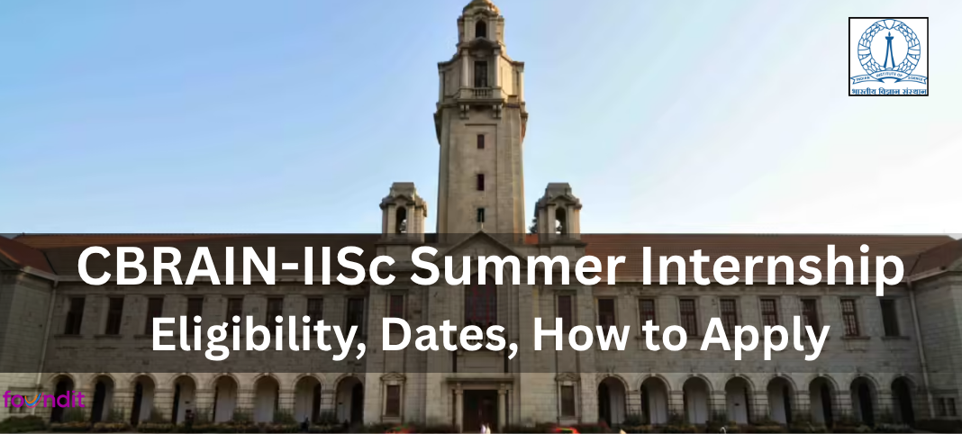 CBRAIN IISc Internship 2026: Eligibility, Dates, How to Apply