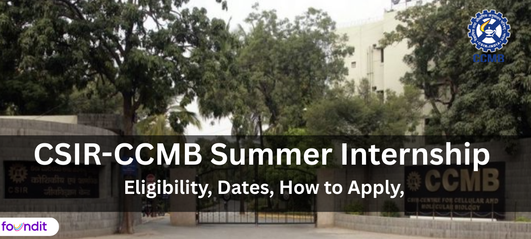CSIR-CCMB Summer Internship