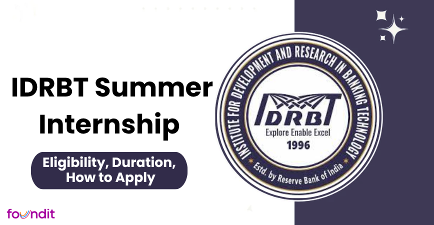 IDRBT Summer Internship Program (ISIP) 2026: Eligibility, Duration, How to Apply