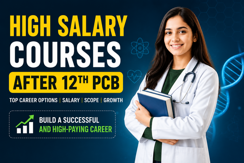 Top 15 Career Options after 12th PCB | Jobs List and Salary