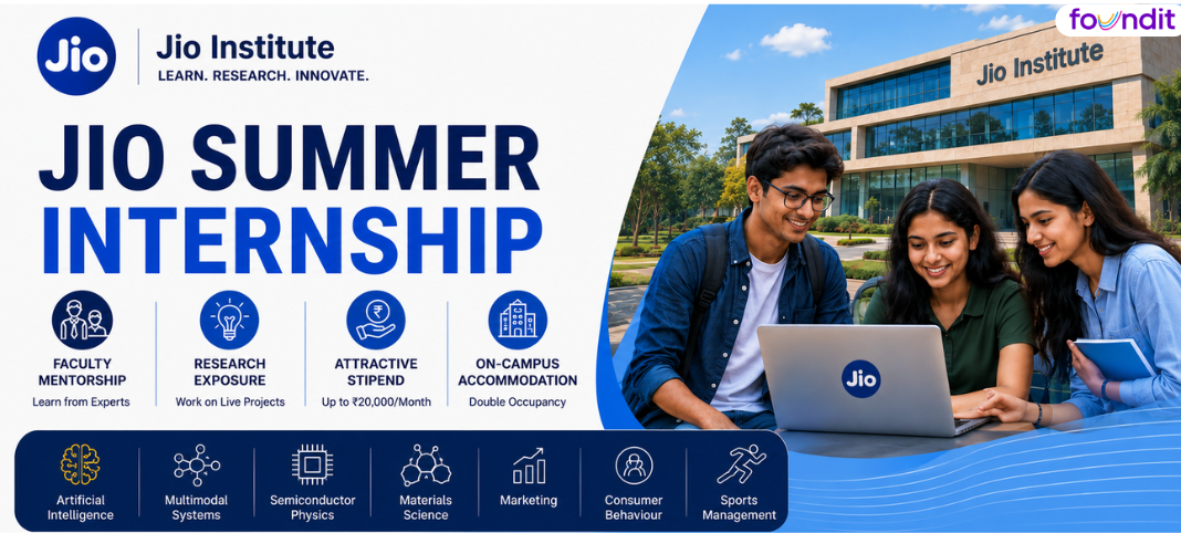 Jio Summer Internship