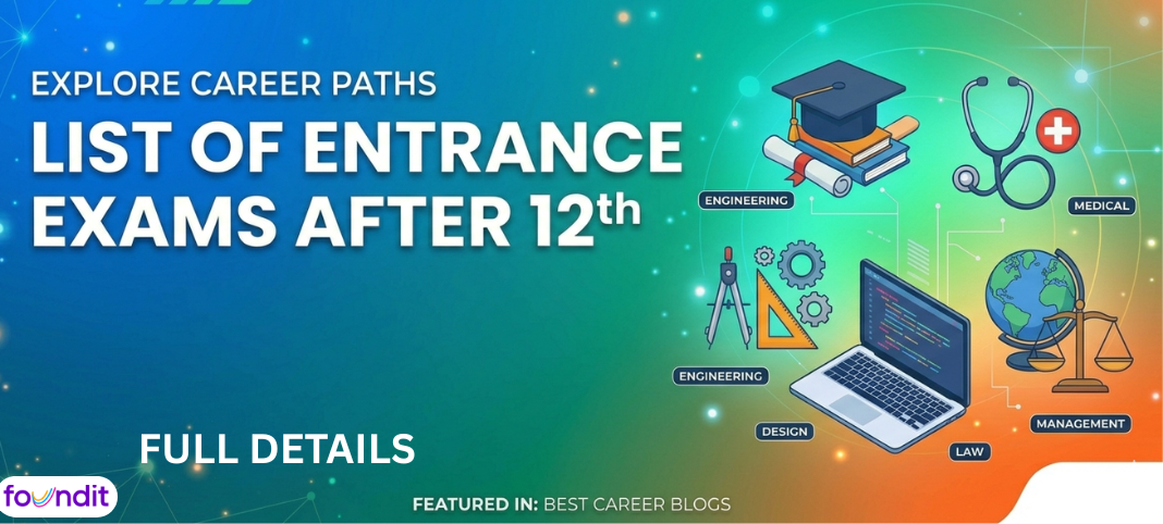 List Entrance Exams After 12th