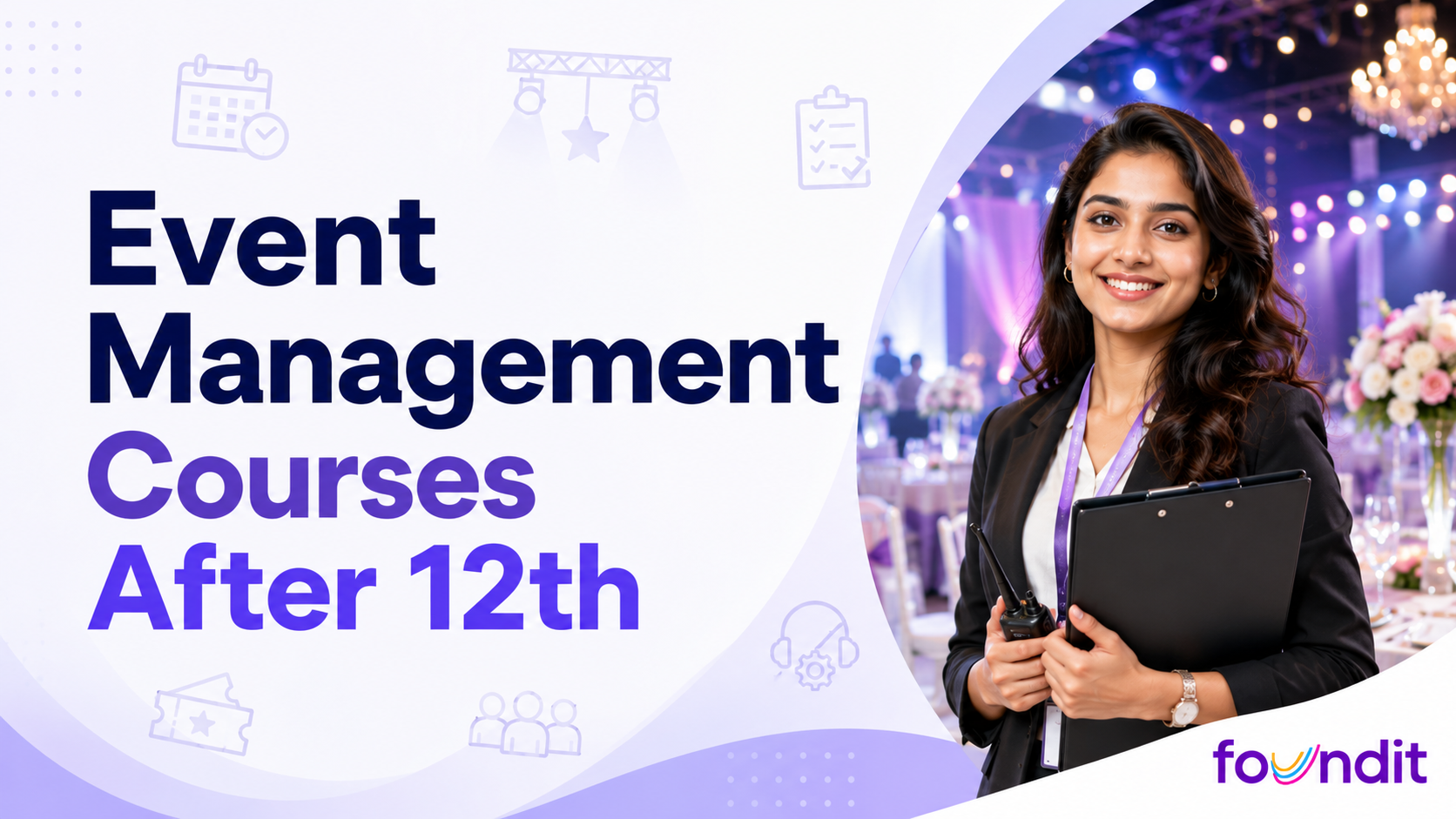 Event management courses after 12th