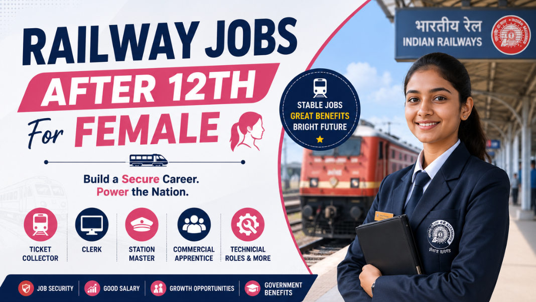 Railway Jobs After 12th for female
