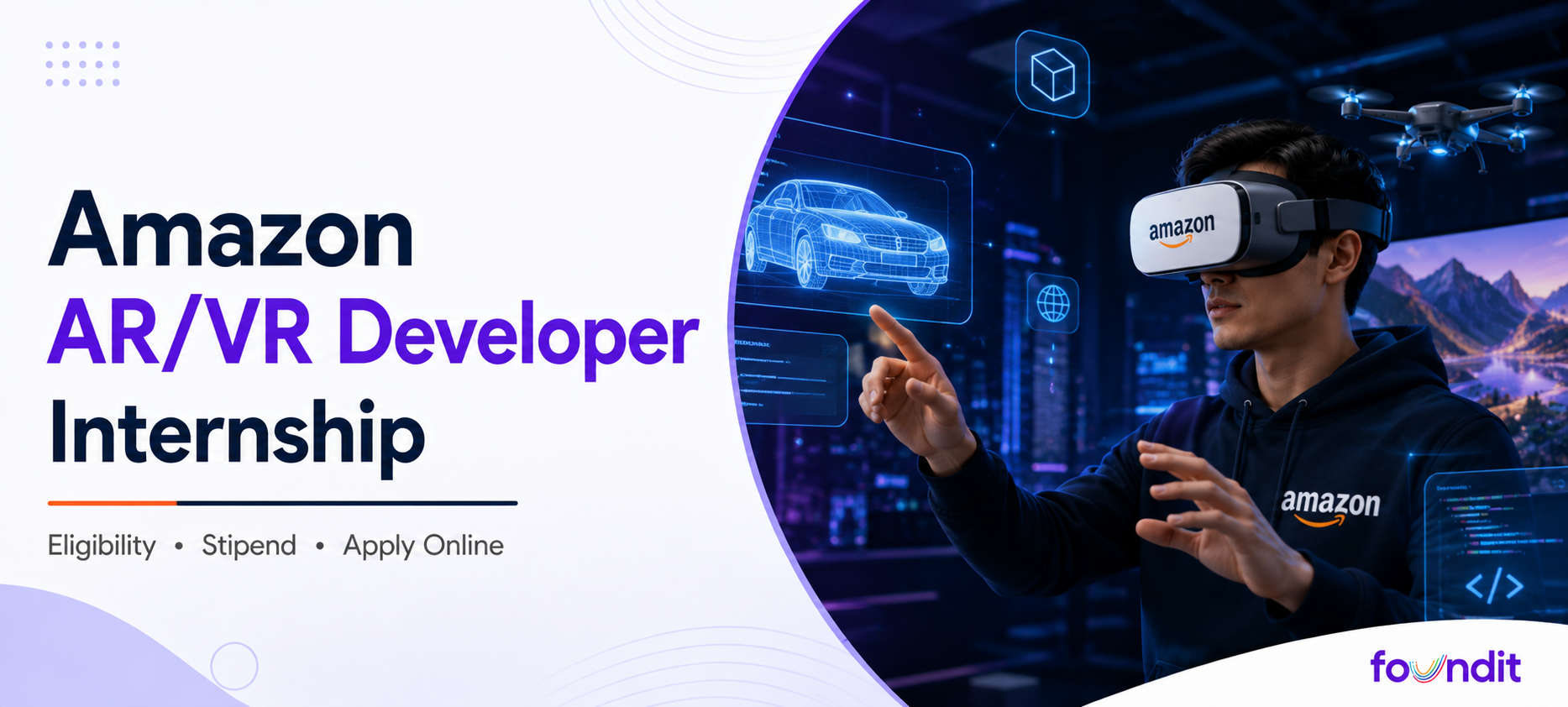 Amazon AR/VR Developer Internship
