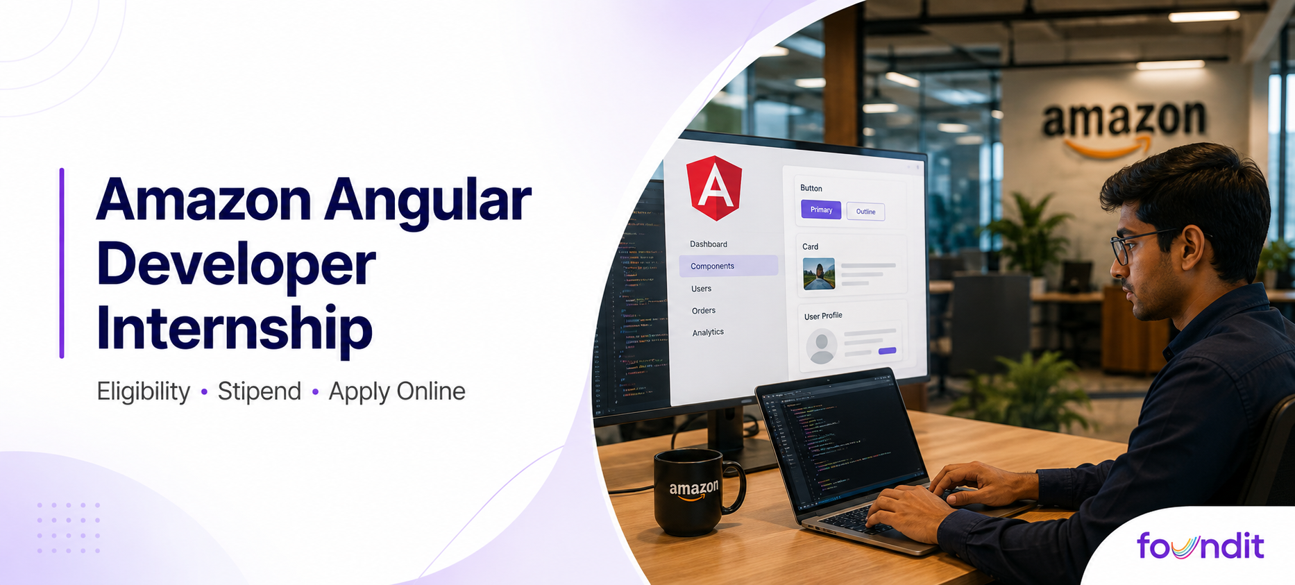 Amazon Angular Developer Internship 2026: How to Apply, Eligibility, Roles & Selection Process