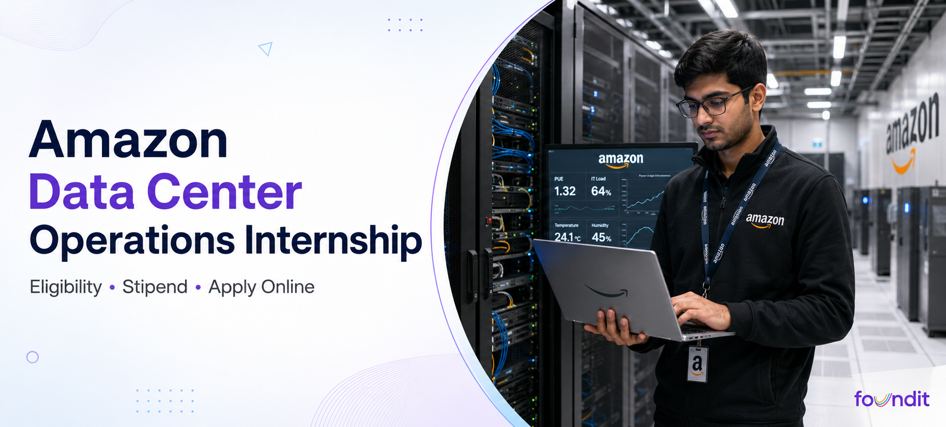 Amazon Data Center Operations Internship 2026: How to Apply, Eligibility, Roles & Selection Process