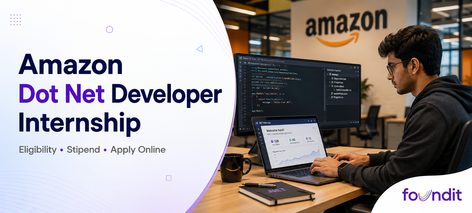 Amazon Dot Net Developer Internship 2026: How to Apply, Eligibility, Roles & Selection Process