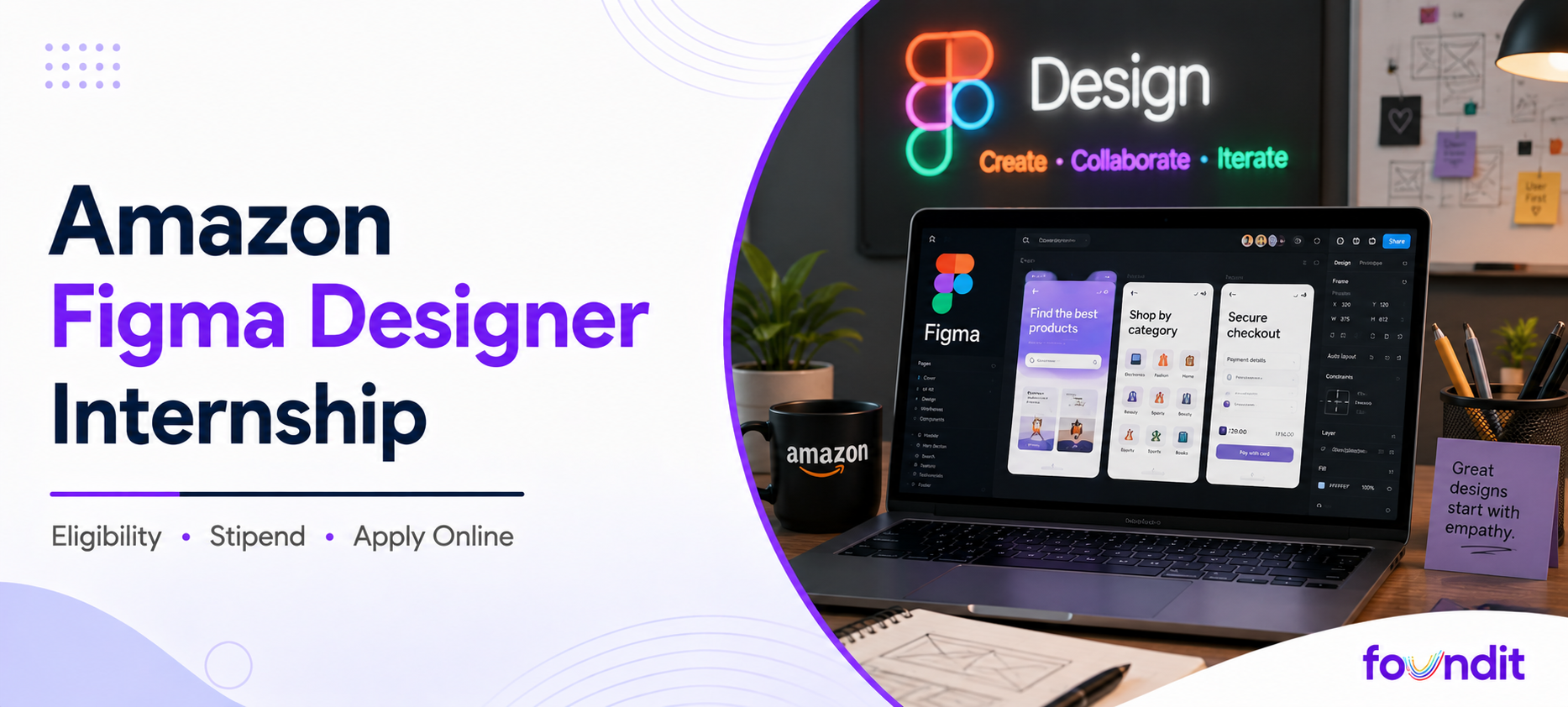 Amazon Figma Designer Internship