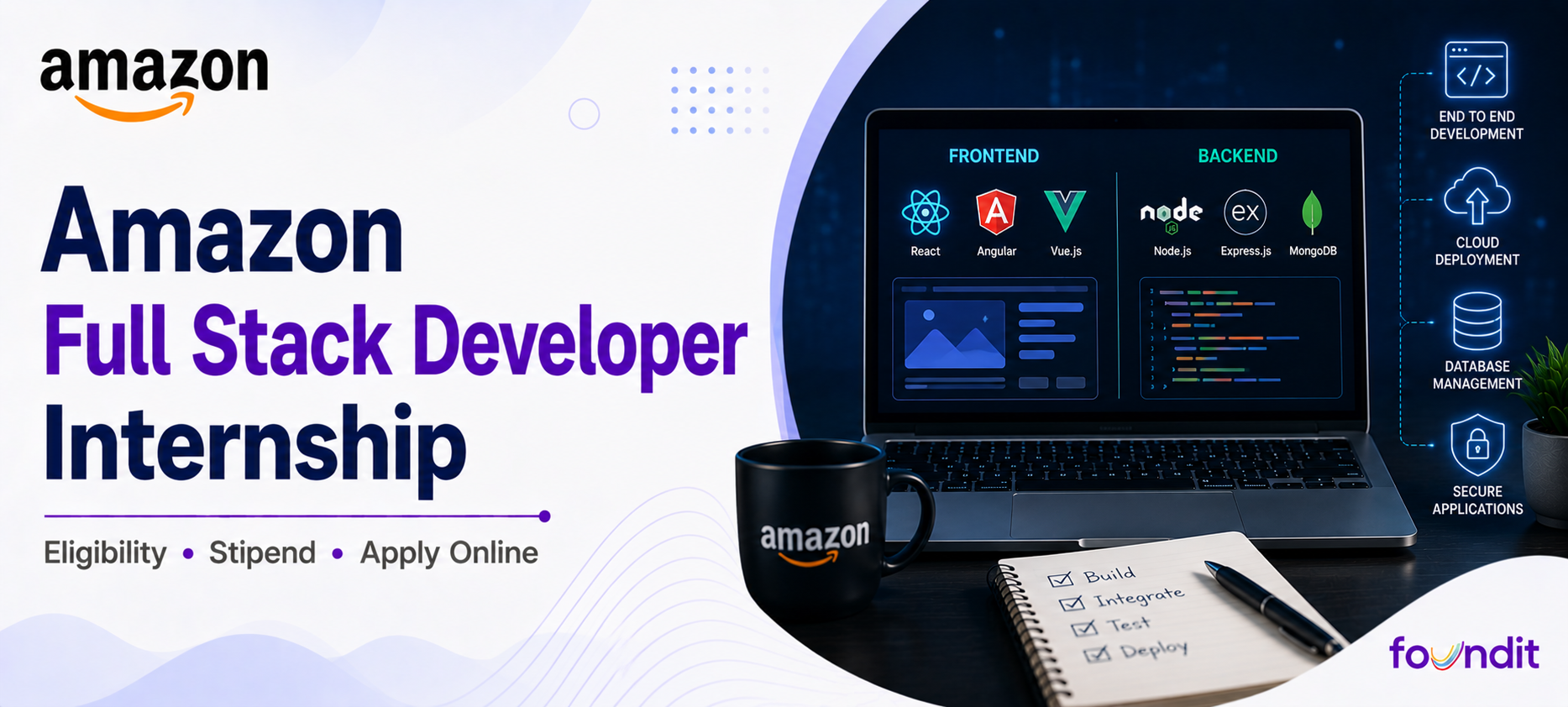 Amazon Full Stack Developer Internship