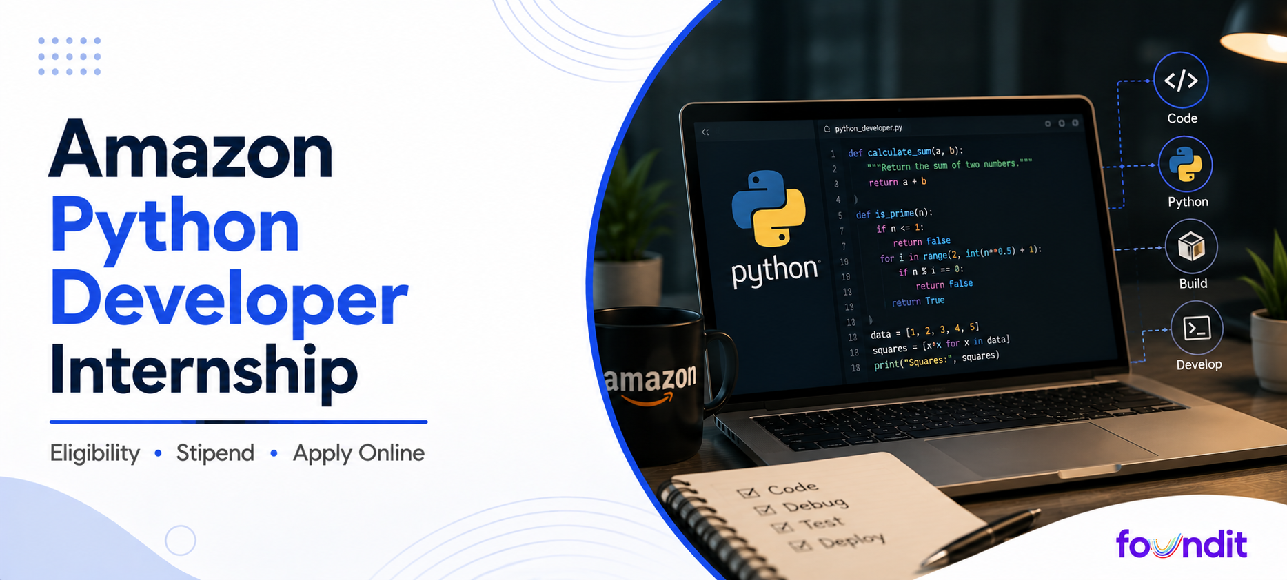 Amazon Python Developer Internship