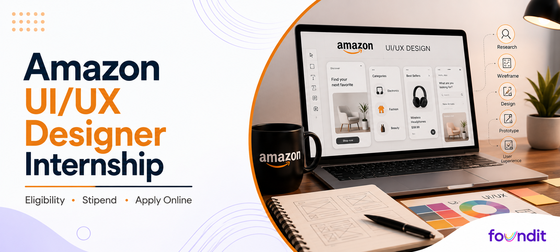 Amazon UI/UX Designer Internship