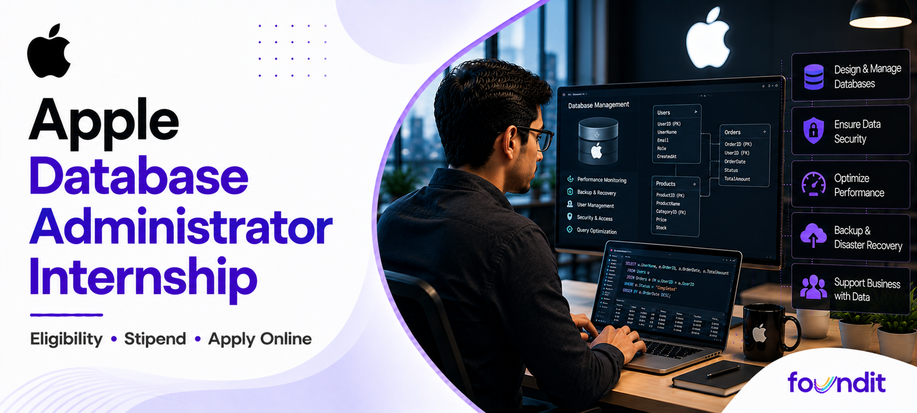 Apple Database Administrator Internship 2026: How to Apply, Eligibility, Roles & Selection Process