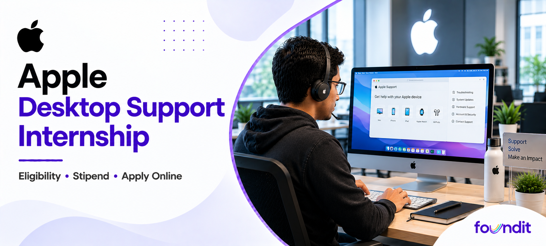 Apple Desktop Support Internship 2026: How to Apply, Eligibility, Roles & Selection Process