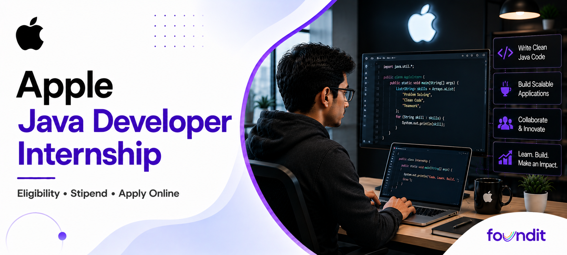 Apple Java Developer Internship 2026: How to Apply, Eligibility, Roles & Selection Process