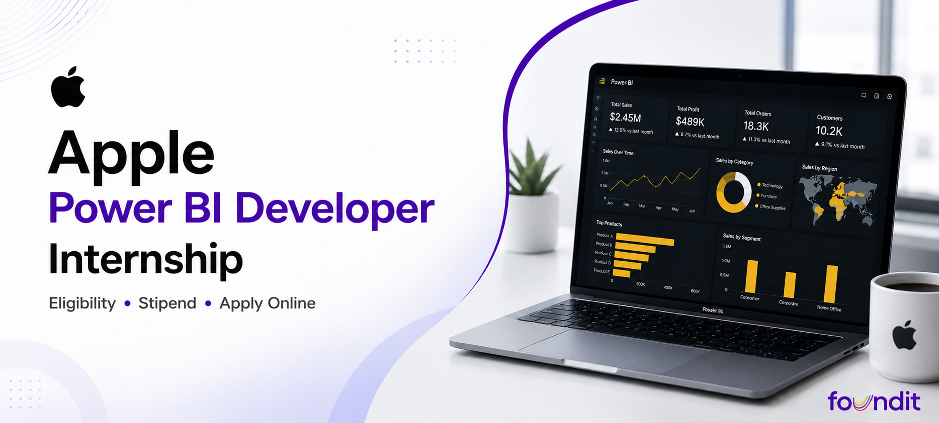 Apple Power BI Developer Internship 2026: How to Apply, Eligibility, Roles & Selection Process