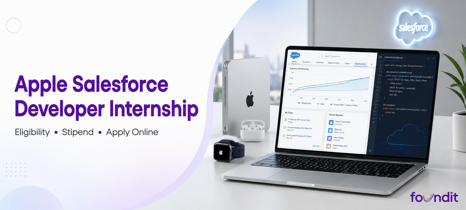 Apple Salesforce Developer Internship 2026: How to Apply, Eligibility, Roles & Selection Process