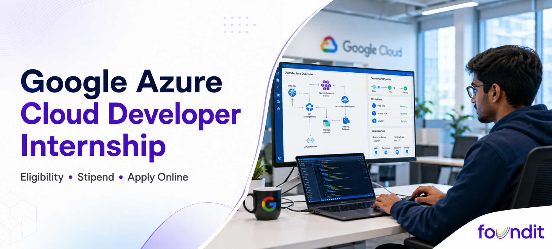 Google Azure Cloud Developer Internship ﻿