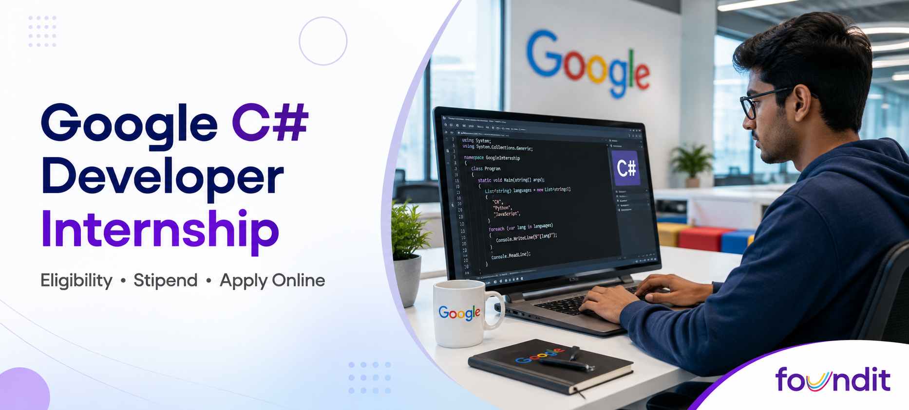 Google C# Developer Internship