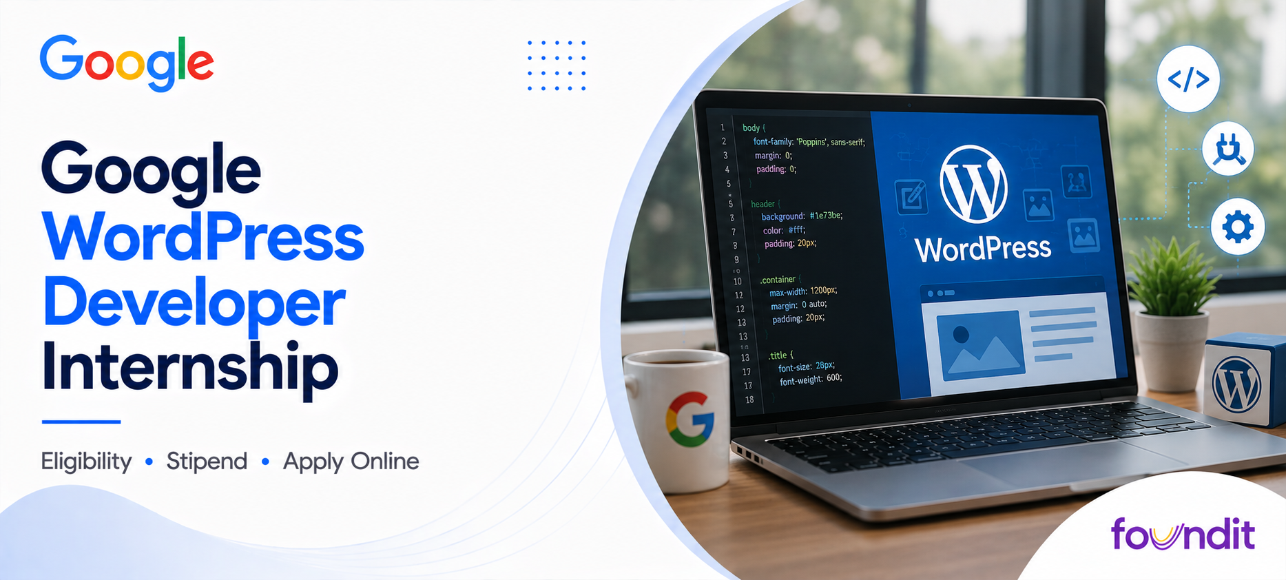 Google WordPress Developer Internship