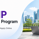TULIP Internship Program banner featuring a clean Foundit editorial layout with the heading “TULIP Internship Program,” the subtitle “Eligibility • Stipend • Apply Online,” and a city-focused visual of a young professional using a laptop outdoors, alongside TULIP branding