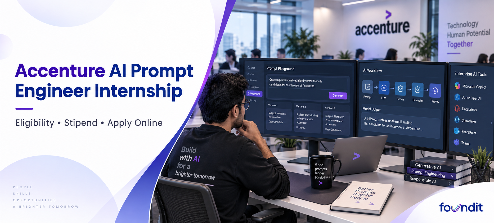 Accenture AI Prompt Engineer Internship 2026: How to Apply, Eligibility, Roles & Selection Process