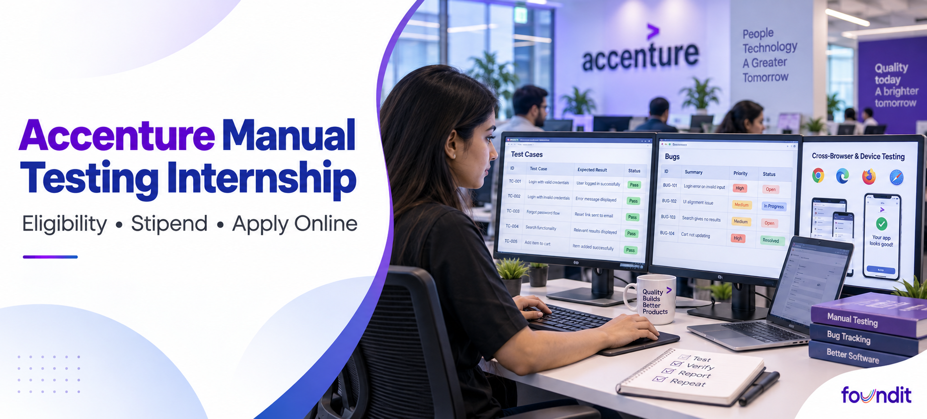 Accenture Manual Testing Internship