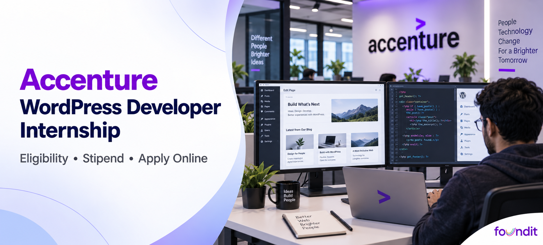 Accenture WordPress Developer Internship 2026: How to Apply, Eligibility, Roles & Selection Process