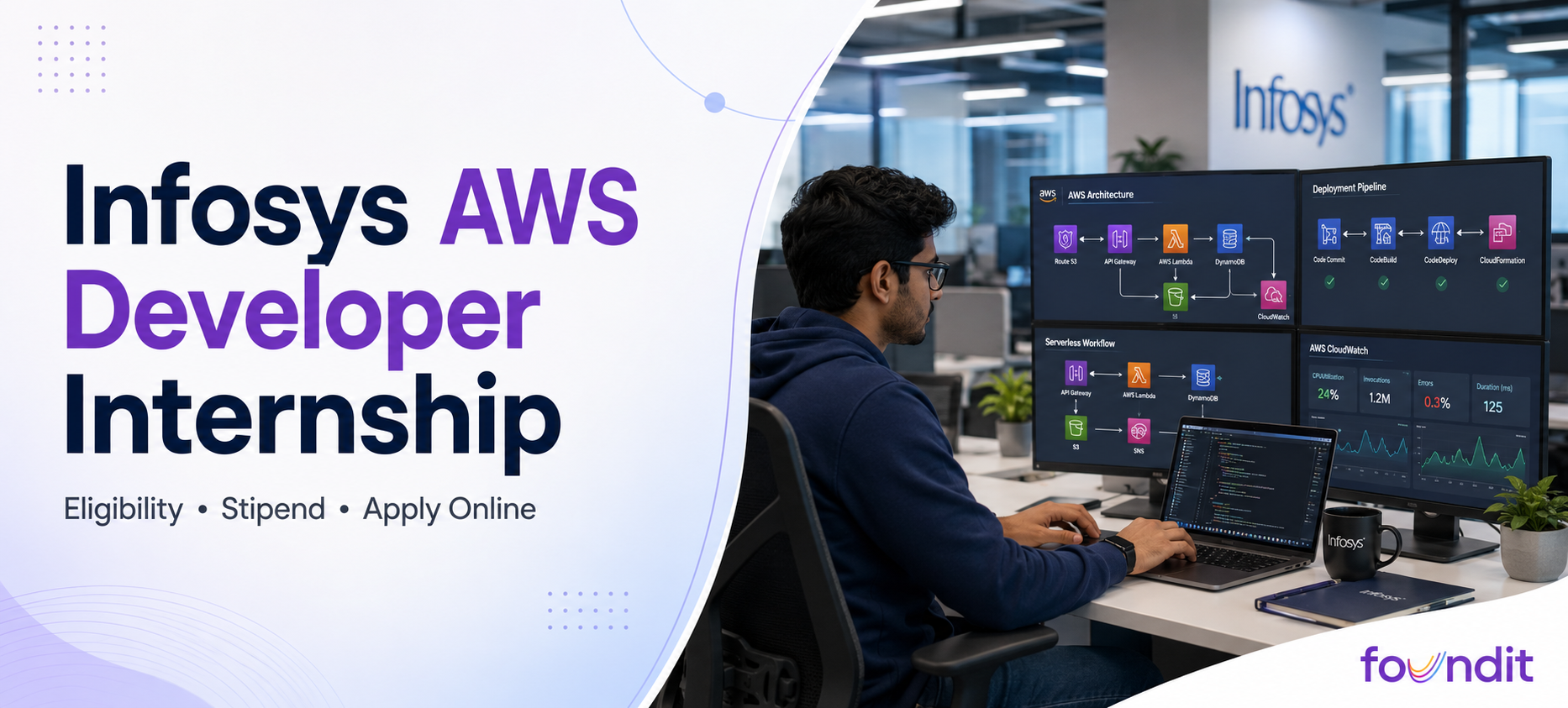Infosys AWS Developer Internship 2026: How to Apply, Eligibility, Roles & Selection Process