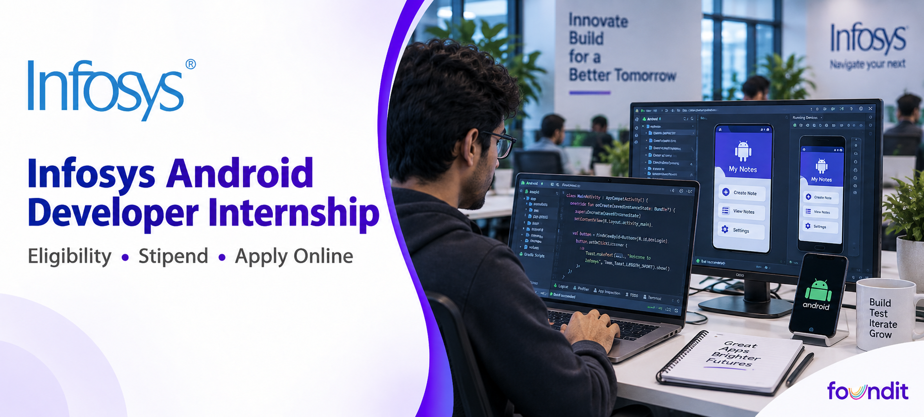 Infosys Android Developer Internship 2026: How to Apply, Eligibility, Roles & Selection Process