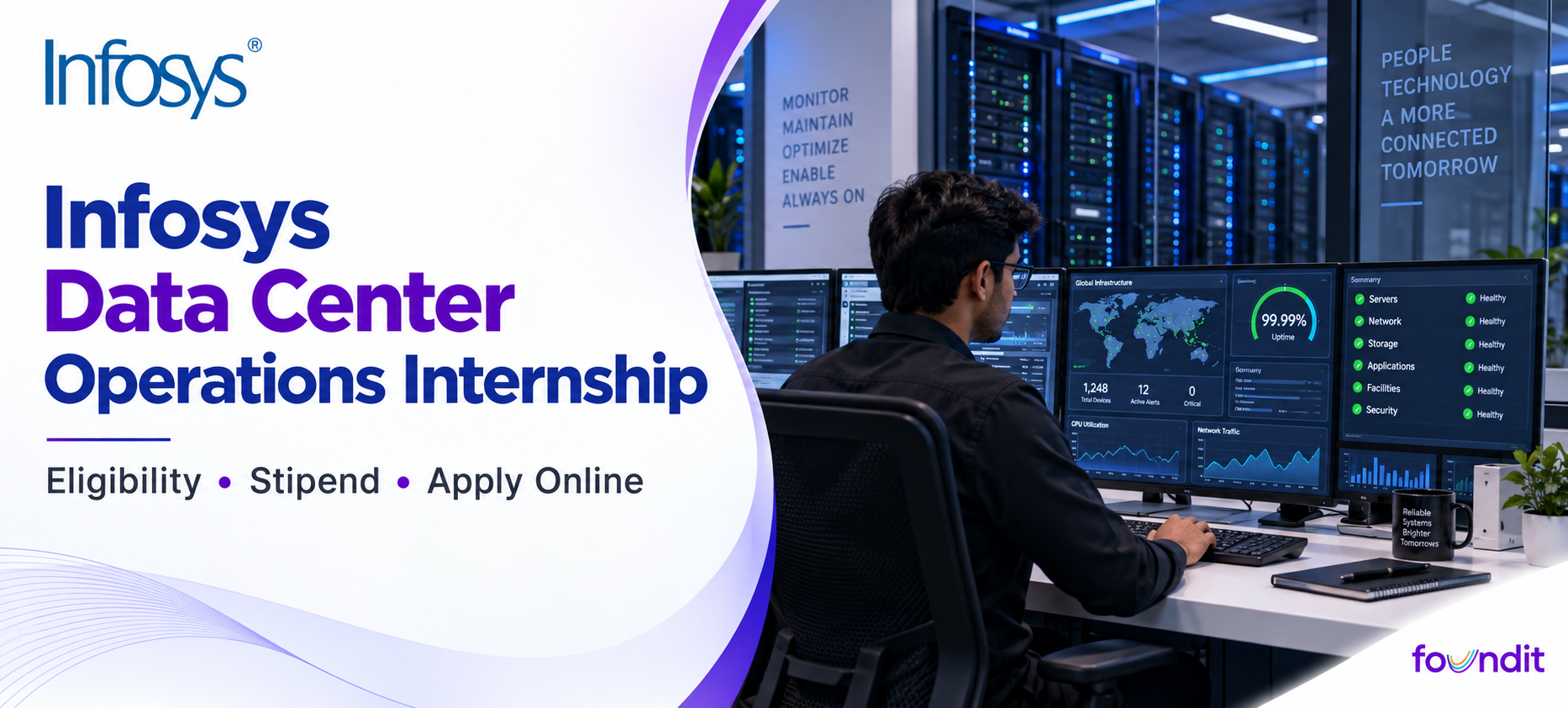 Infosys Data Center Operations Internship