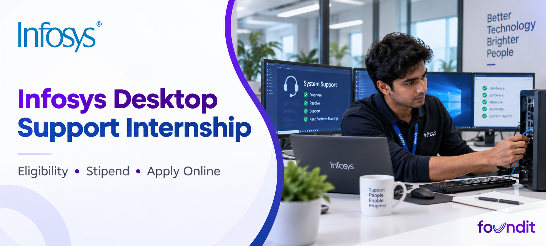Infosys Desktop Support Internship