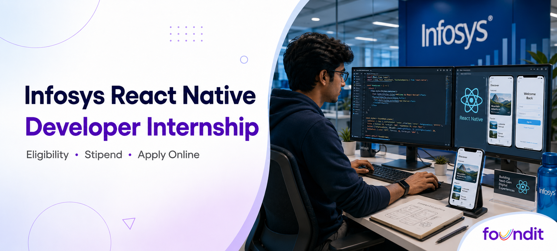 Infosys React Native Developer Internship2026: How to Apply, Eligibility, Roles & Selection Process