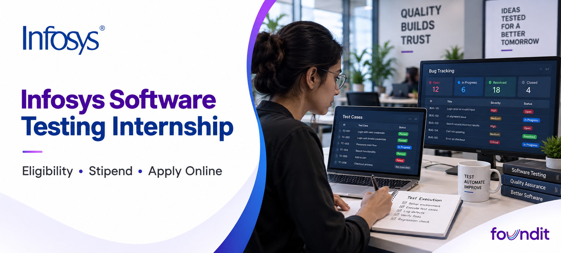 Infosys Software Testing Internship