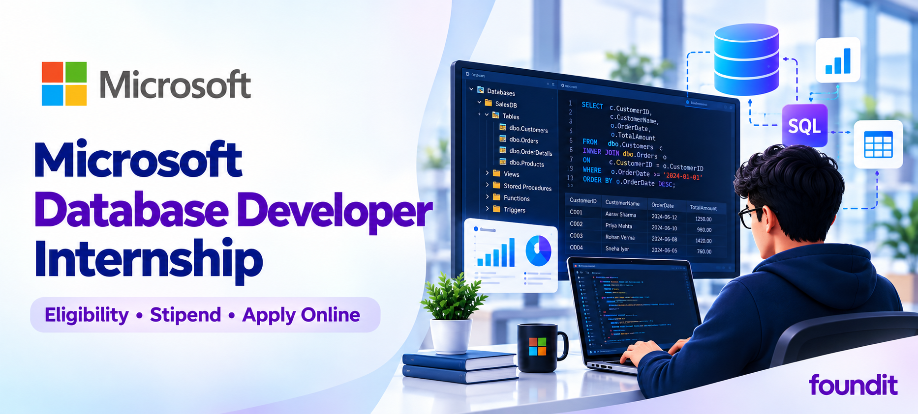Microsoft Database Developer Internship