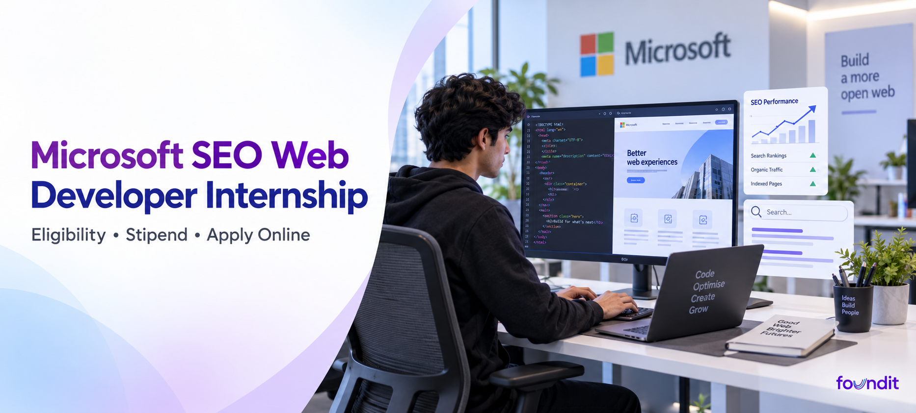Microsoft SEO Web Developer Internship