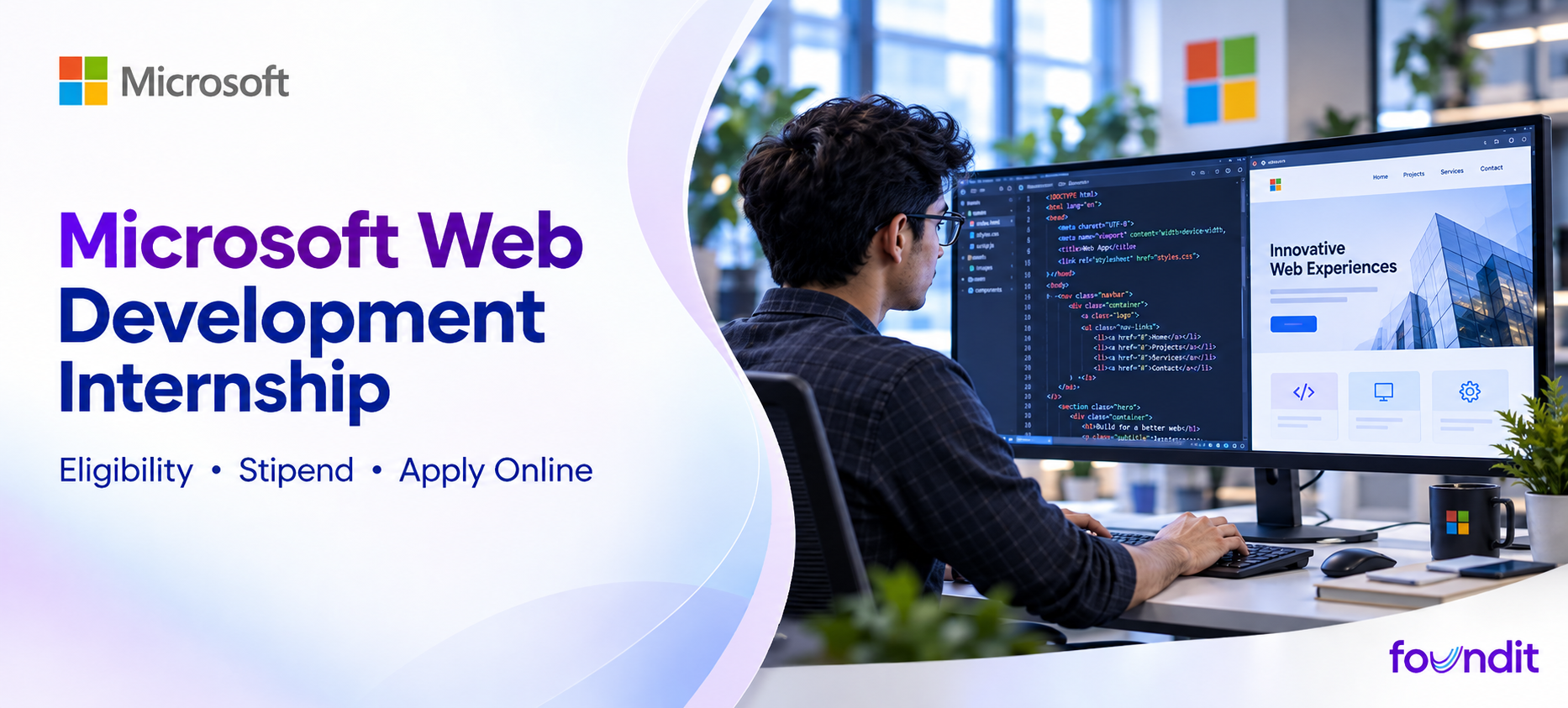 Microsoft Web Development Internship